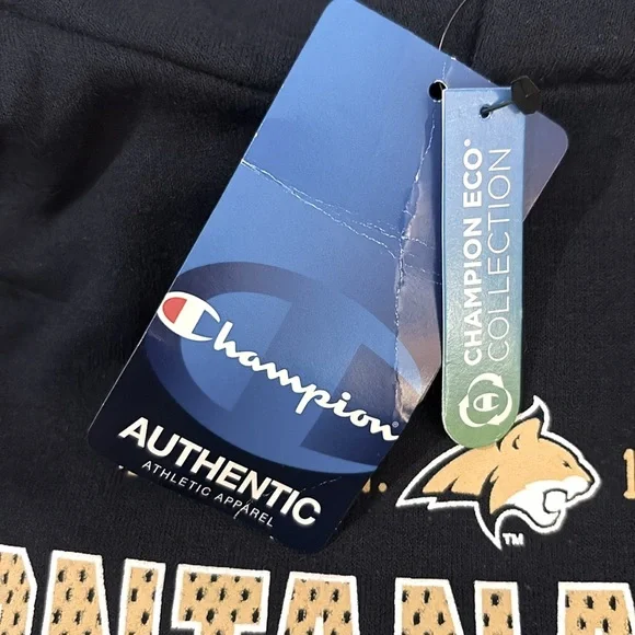 NWT [Champion] Montana State Bobcats NCAA Fleece Hoodie Sweatshirt Youth M (7-8) - Picture 8 of 9
